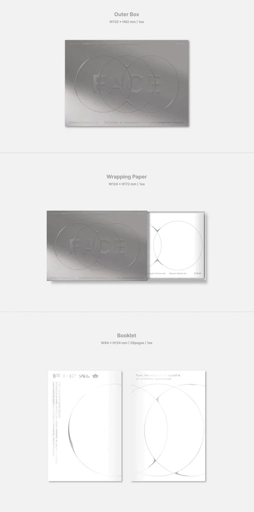 [PRE-ORDER] BTS JIMIN - FACE 1ST SOLO ALBUM (SET) - Swiss K-POPup