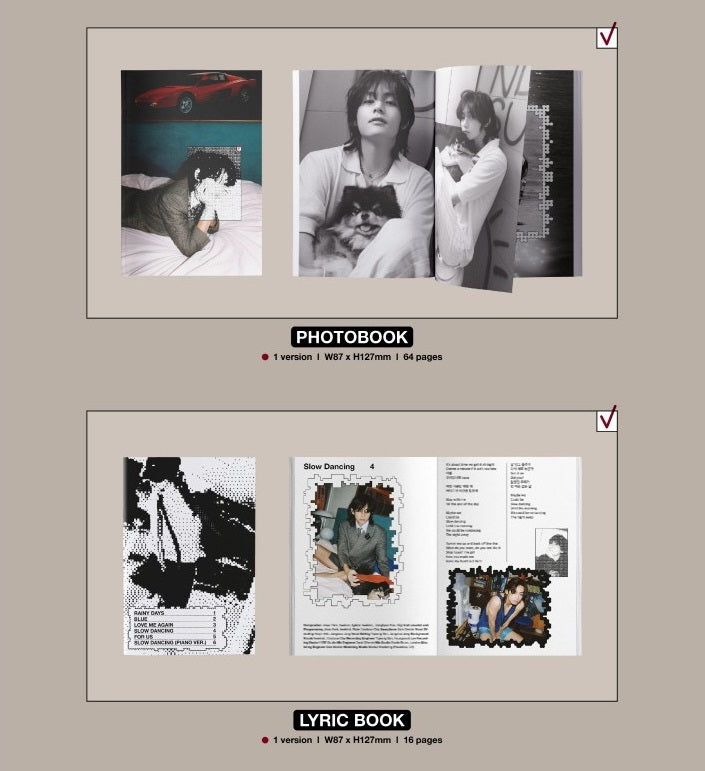 [PRE-ORDER]	[EARLY BIRD] [WEVERSE] BTS V -  LAYOVER (SET) + LAYOVER (WEVERSE ALBUMS VER.) SET - Swiss K-POPup