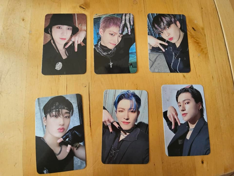 ateez outlaw トレカ　セット　apple music ATEEZ - OUTLAW APPLE MUSIC POB - OFFICIAL PHOTO CARD – Swiss