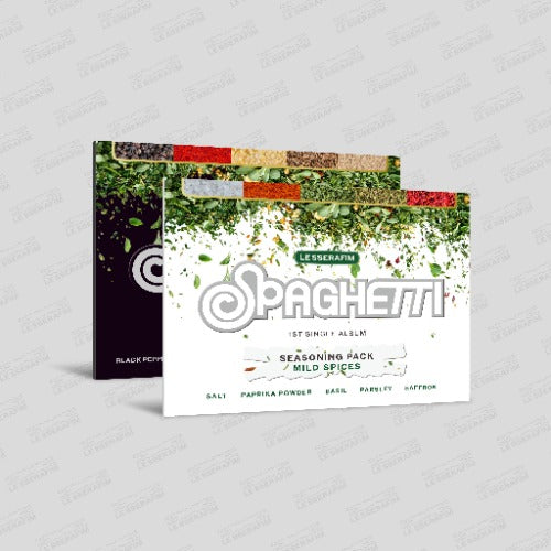LE SSERAFIM 1st Single Album [SPAGHETTI] (Weverse Albums Ver.) - Swiss K-POPup