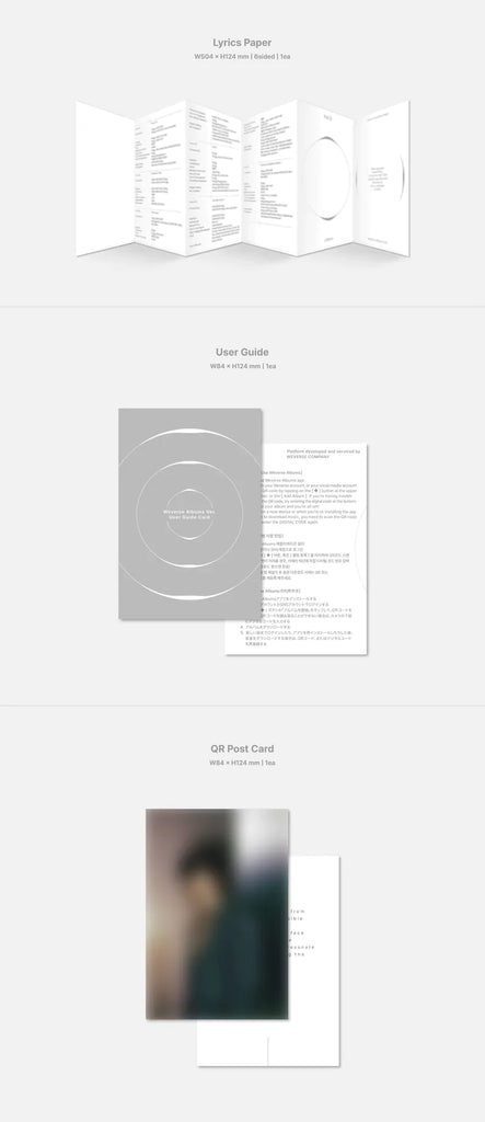 [PRE-ORDER] BTS JIMIN - FACE 1ST SOLO ALBUM (SET) - Swiss K-POPup