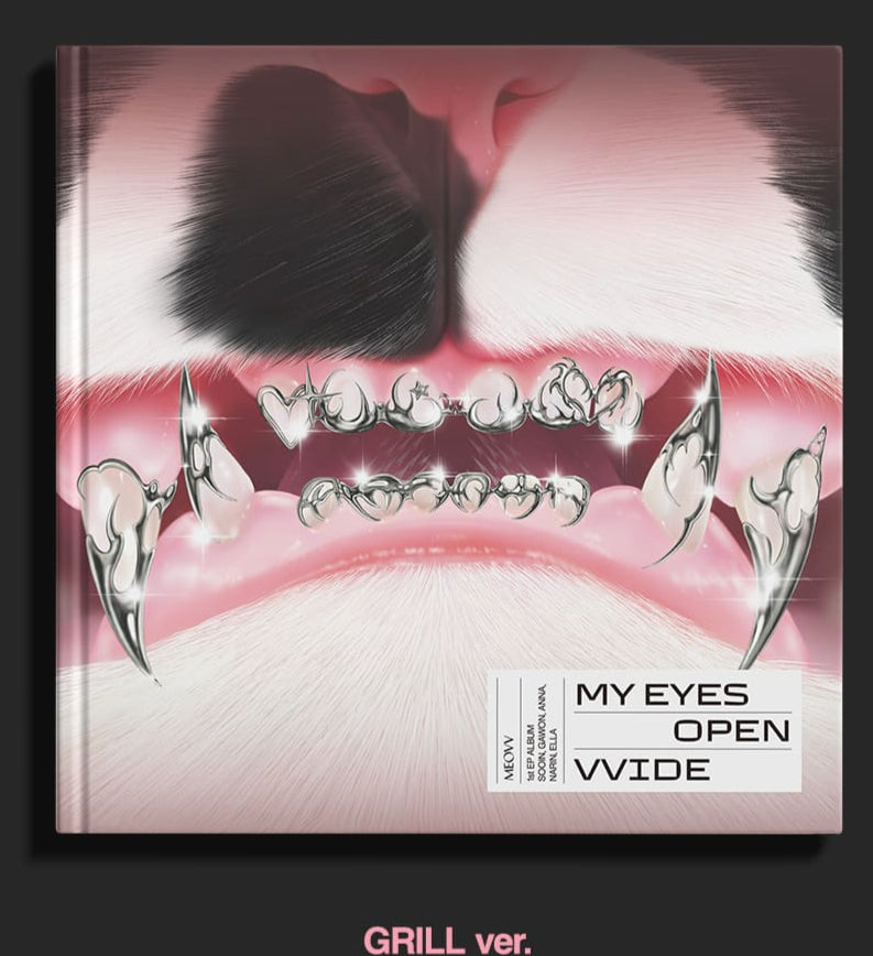 [Pre-Order] MEOVV 1st EP Album [MY EYES OPEN VVIDE] (PHOTOBOOK Ver.) - Swiss K-POPup