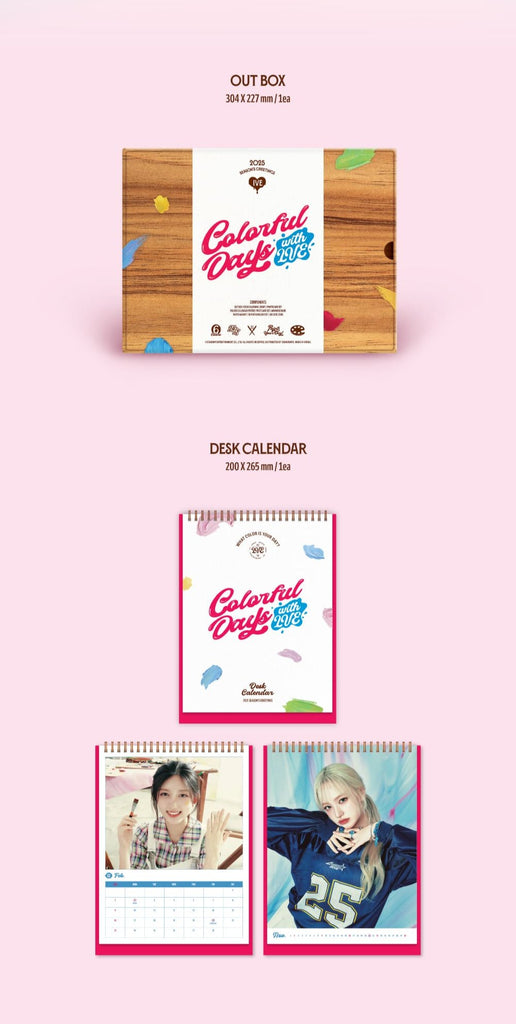 [Pre-Order] IVE 2025 Season's Greetings [Colorful Days with IVE] - Swiss K-POPup