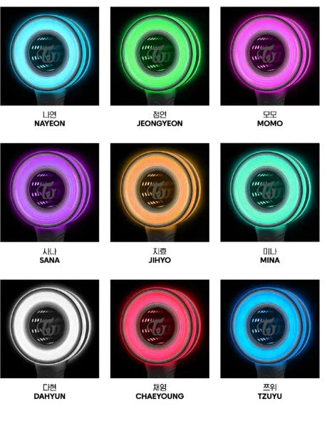 [PRE-ORDER] TWICE CANDY BONG ∞ OFFICIAL LIGHT STICK - Swiss K-POPup