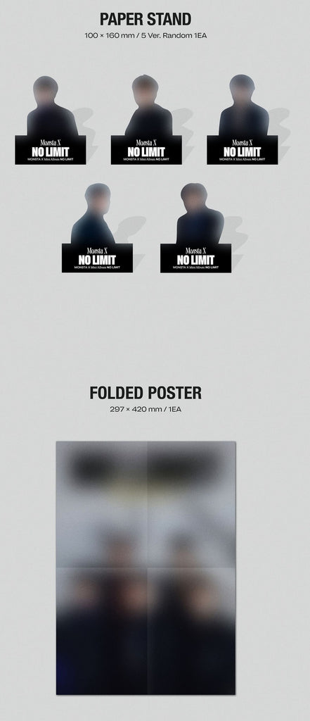 MONSTA X 10th Mini Album [NO LIMIT] (Limited Ver.) - Swiss K-POPup