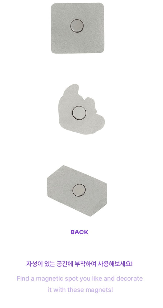 [PRE-ORDER]  BTS - 10TH ANNIVERSARY FESTA OFFICIAL MD - MAGNET SET - Swiss K-POPup
