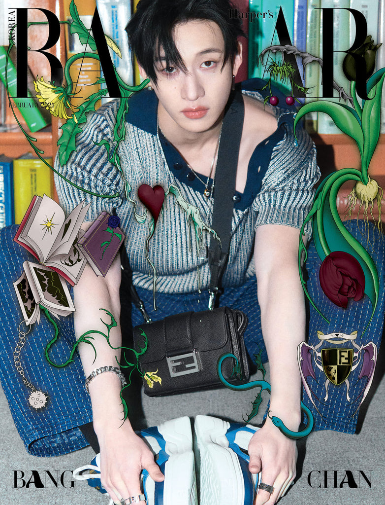 HARPER'S BAZAAR STRAY KIDS BANG CHAN FEB. [2025] - Swiss K-POPup