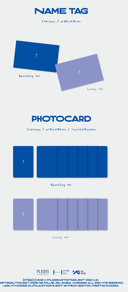 [Pre-Order] TWS - [SPARKLING BLUE] (1ST MINI ALBUM) - Swiss K-POPup