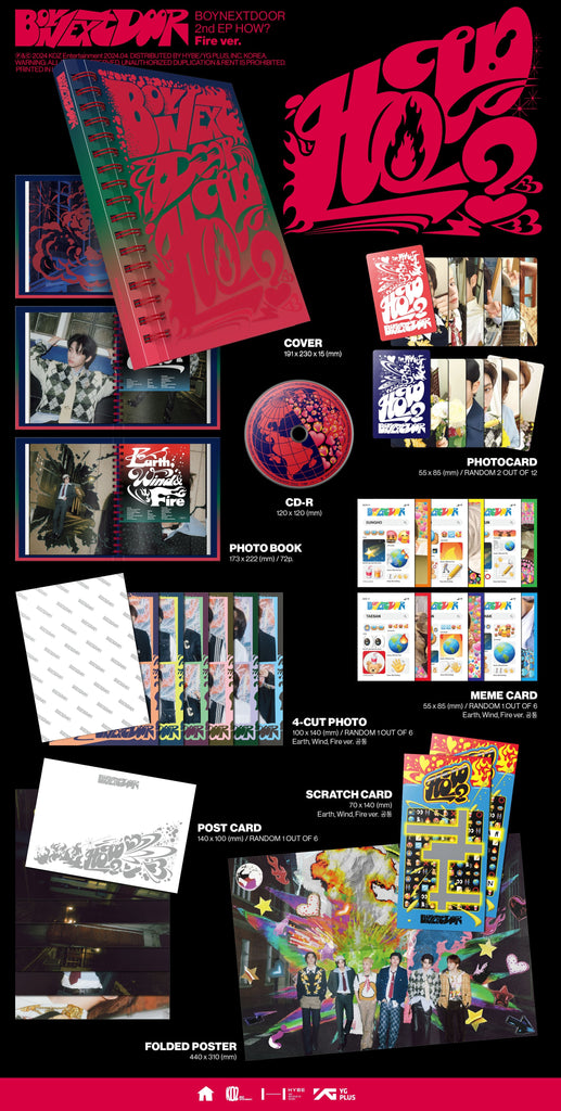 BOYNEXTDOOR 2nd EP [HOW?] - Swiss K-POPup