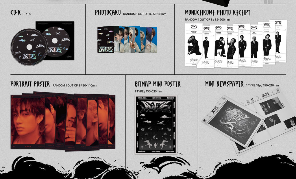 STRAY KIDS - ATE (ATE VER.) LIMITED VER. (+/- EXTRA PHOTO CARD) - Swiss K-POPup