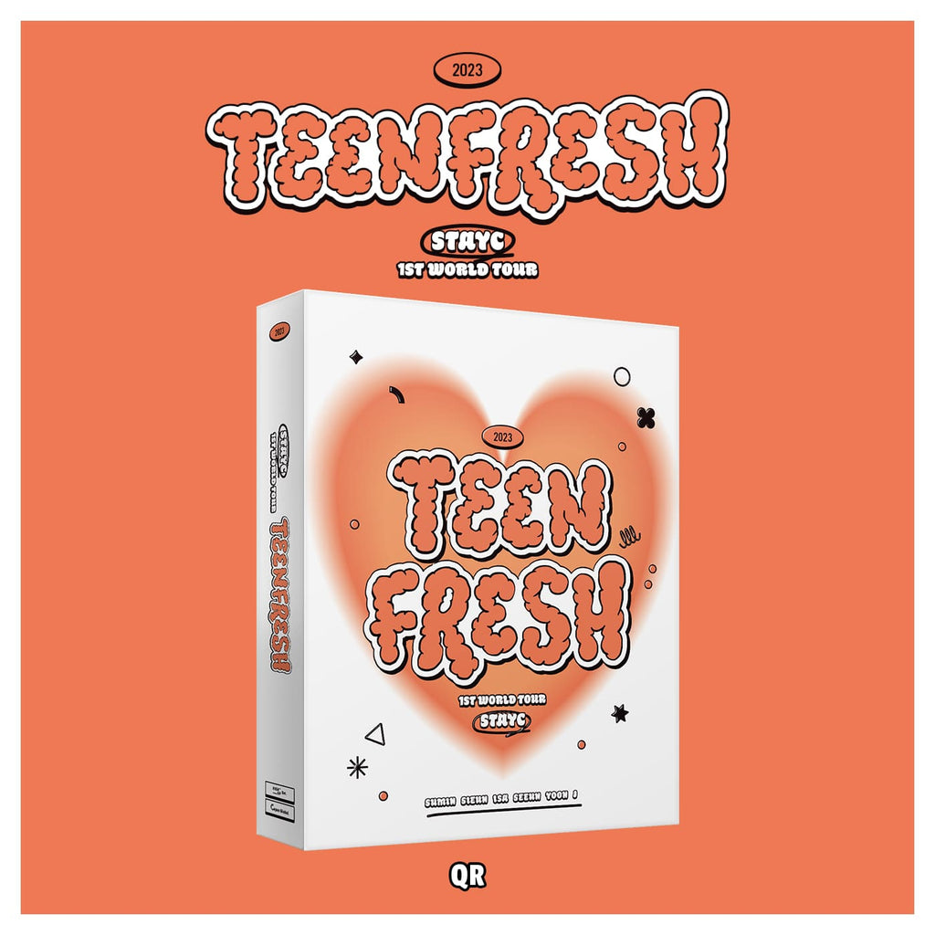 [Pre-Order] STAYC - 1ST WORLD TOUR [TEENFRESH] DVD - Swiss K-POPup