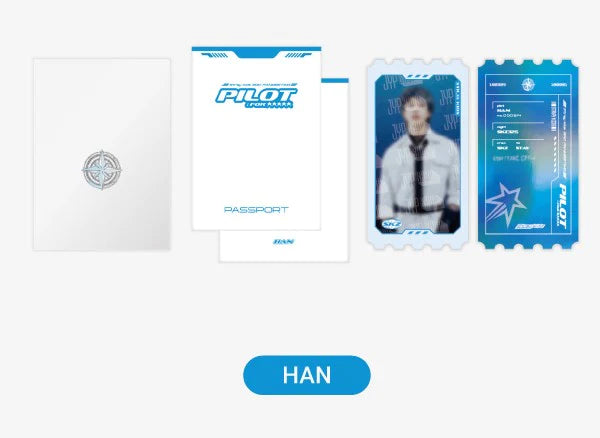 [PRE-ORDER] STRAY KIDS - 3RD FAN MEETING PILOT FOR 5 STAR OFFICIAL MD - PASSPORT SET - Swiss K-POPup