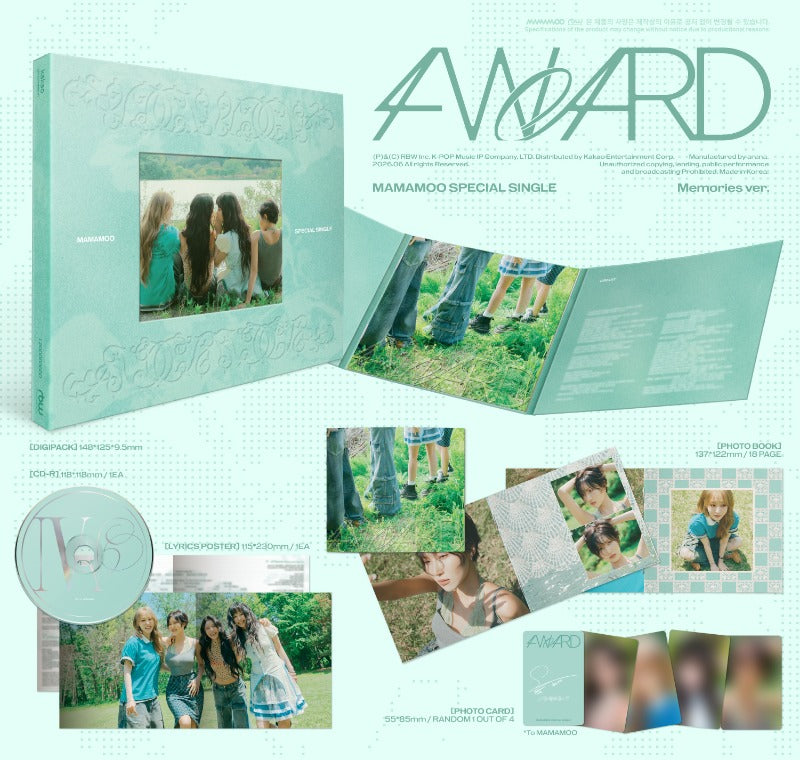 MAMAMOO Special Single [4WARD] – Swiss K-POPup