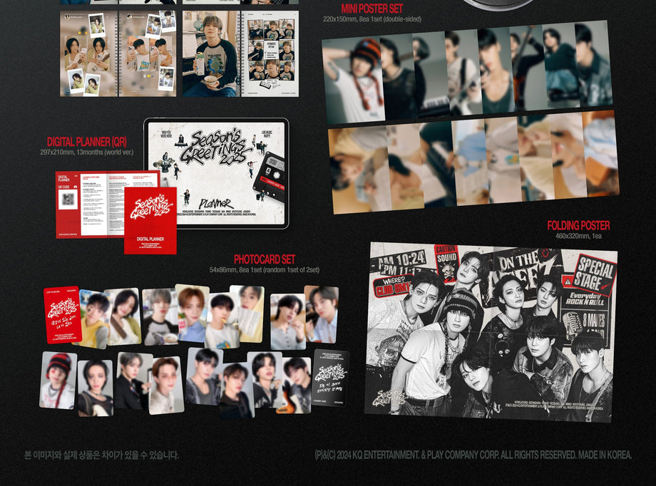 ATEEZ 2025 SEASON'S GREETINGS – Swiss K-POPup