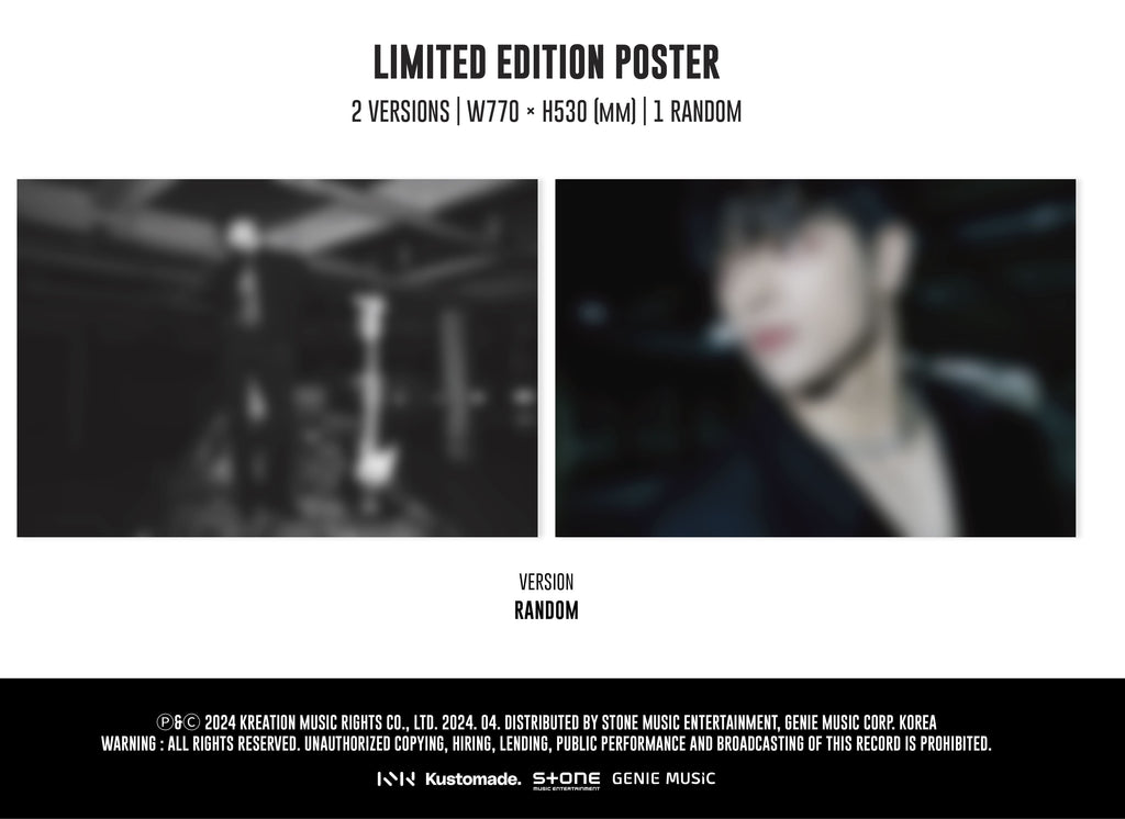 KIM WOO JIN 3rd Mini Album [I LIKE THE WAY] - Swiss K-POPup