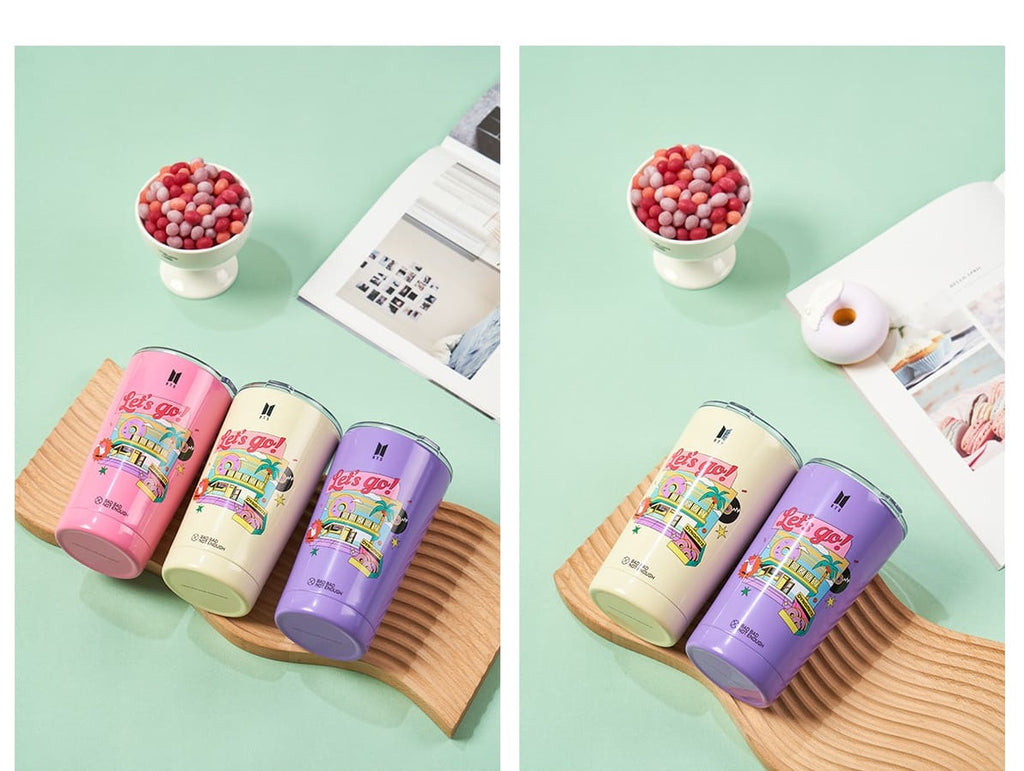 BTS OFFICIAL [BBNE BTS DYNAMITE] - WATER BOTTLE & TUMBLER - Swiss K-POPup