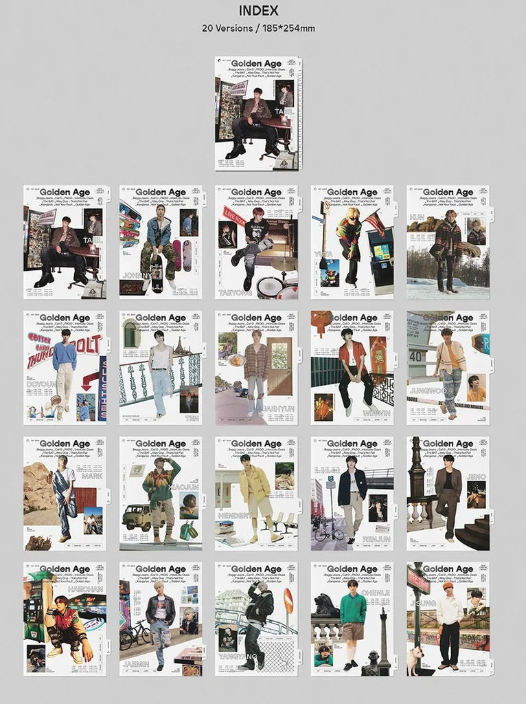 NCT - GOLDEN AGE 4TH FULL ALBUM (COLLECTING VER.) - Swiss K-POPup