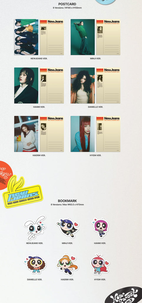 [Pre-Order] NEWJEANS - HOW SWEET (STANDARD VER.) + (Special Gift) - Swiss K-POPup