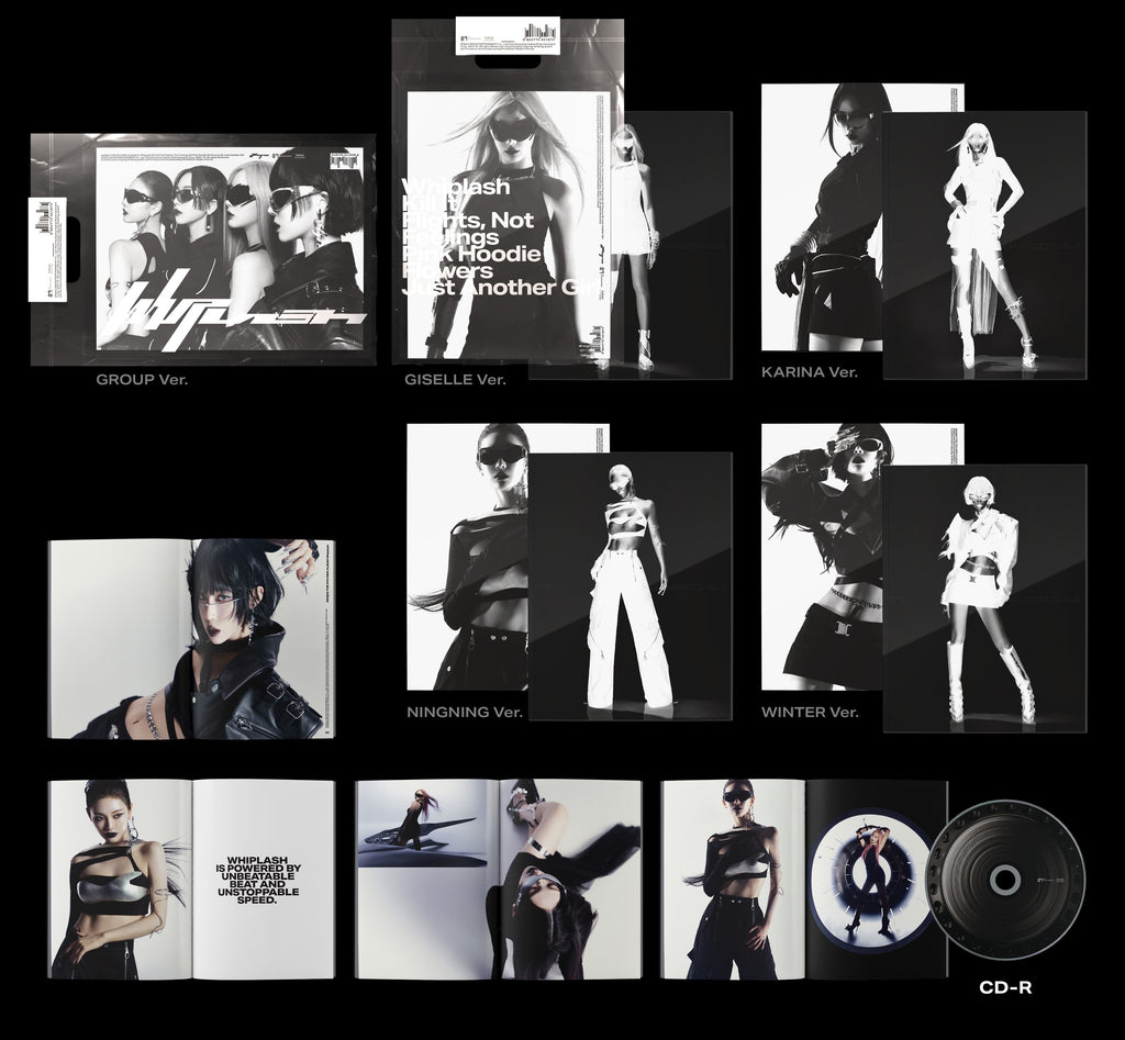 aespa - [WHIPLASH] (5TH MINI ALBUM) (BEAT VER.) (RANDOM Ver.) - Swiss K-POPup