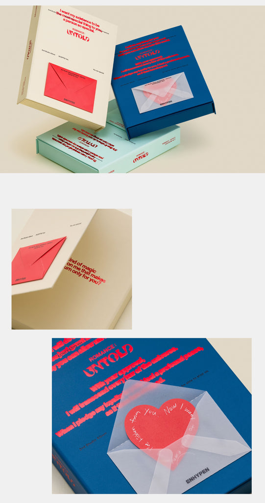 ENHYPEN 2nd Album [ROMANCE : UNTOLD] + EXTRA PHOTO CARD - Swiss K-POPup