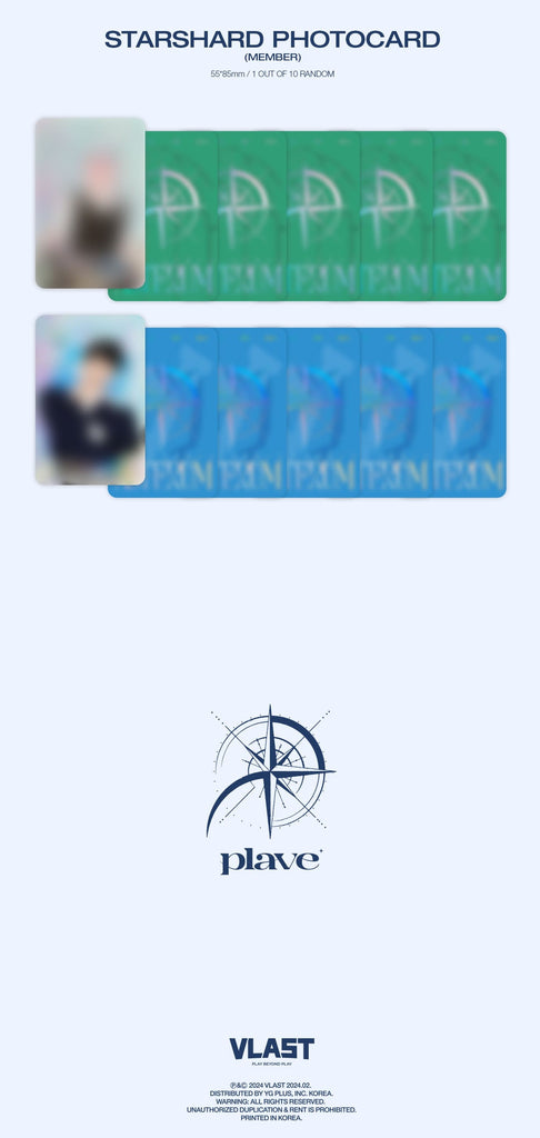 [PRE-ORDER] PLAVE 2nd Mini Album [ASTERUM : 134-1] (Mini CD Ver.) - Swiss K-POPup