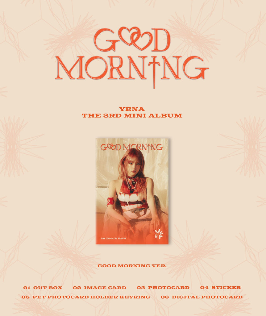 YENA 3rd Mini Album [Good Morning]  (PLVE Ver.) - Swiss K-POPup