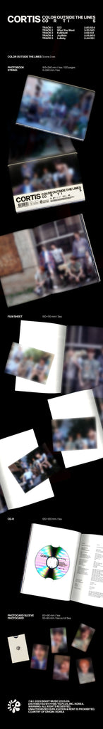 [Pre-Order] CORTIS 1st EP [COLOR OUTSIDE THE LINES] - Swiss K-POPup