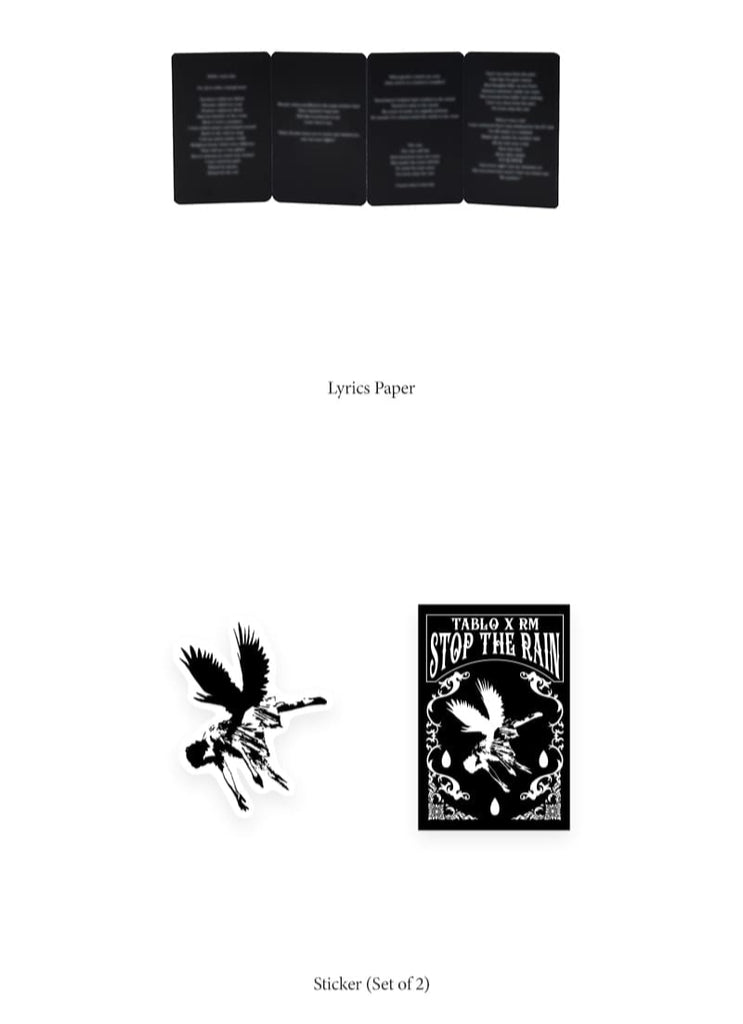 [Pre-Order] Tablo X RM [Stop The Rain] - Swiss K-POPup