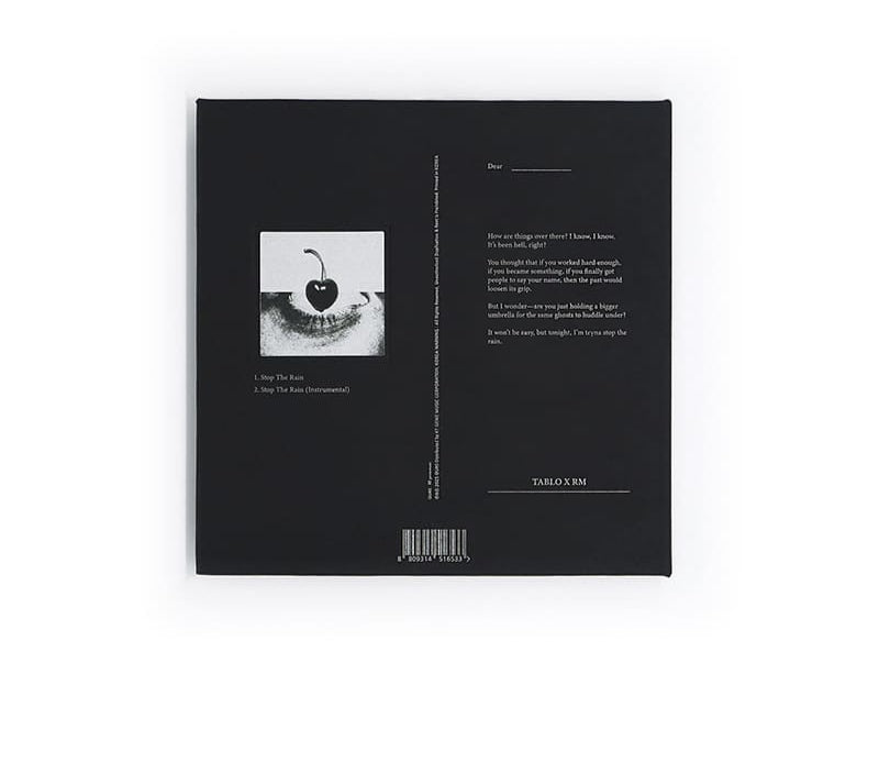 [Pre-Order] Tablo X RM [Stop The Rain] - Swiss K-POPup