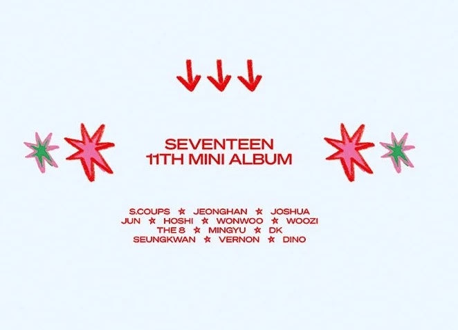 [Pre-Order] SEVENTEEN - 11TH MINI ALBUM [SEVENTEENTH HEAVEN] WEVERSE ALBUMS VER. - Swiss K-POPup