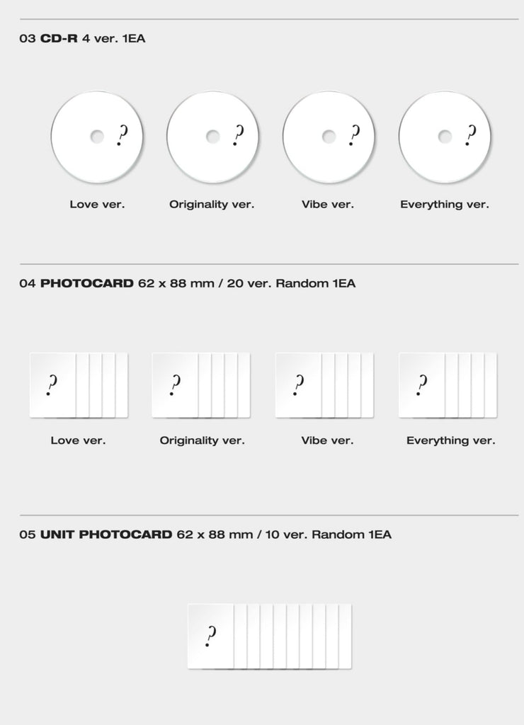 MONSTA X - SHAPE OF LOVE (11TH MINI ALBUM) - Swiss K-POPup
