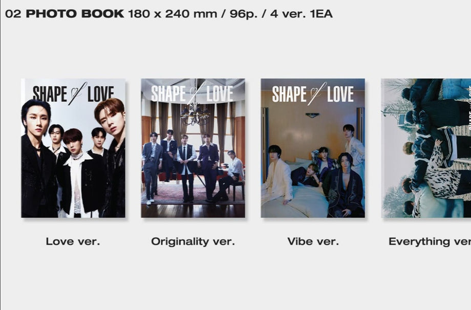 MONSTA X - Shape Of Love [1120] Album version Originality ver