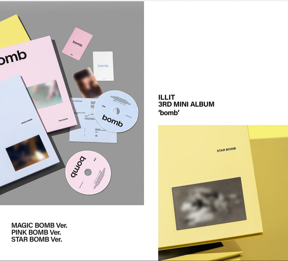 ILLIT アルバム bomb MAGIC BOMB イヤモニ ILLIT アルバム bomb MAGIC BOMB イヤモニ ILLIT - [BOMB] 3rd
