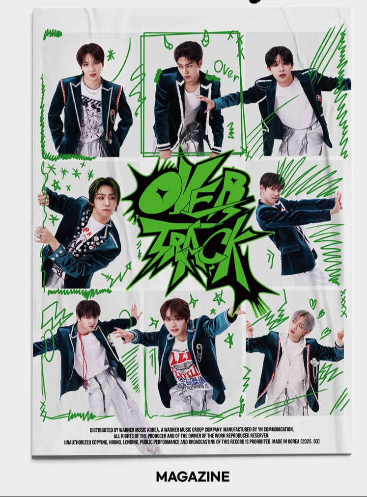 NTX 2nd Album [OVER TRACK] (Photobook Ver.) - Swiss K-POPup