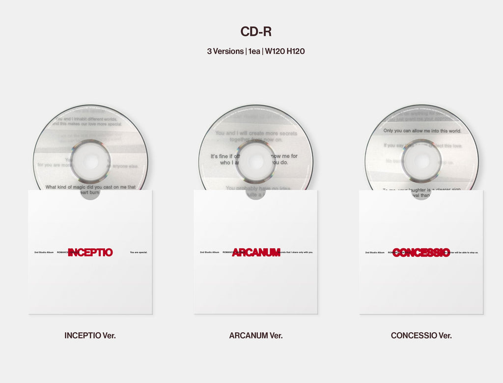 ENHYPEN 2nd Album [ROMANCE : UNTOLD] + EXTRA PHOTO CARD - Swiss K-POPup