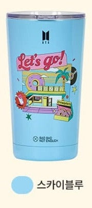 BTS OFFICIAL [BBNE BTS DYNAMITE] - WATER BOTTLE & TUMBLER - Swiss K-POPup