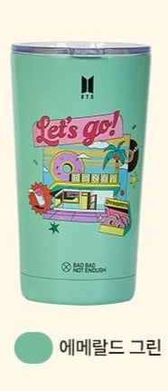 BTS OFFICIAL [BBNE BTS DYNAMITE] - WATER BOTTLE & TUMBLER - Swiss K-POPup