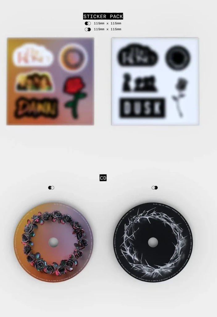 [Pre-Order] THE ROSE - DUAL (JEWEL CASE ALBUM) - Swiss K-POPup