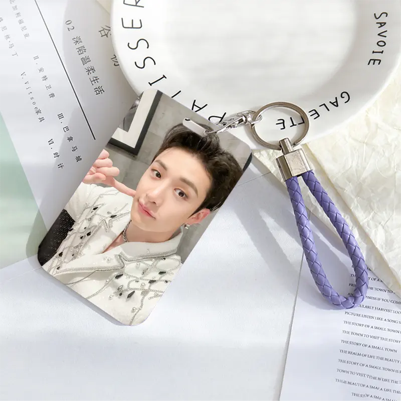 STRAY KIDS CARD HOLDER KEYRING - Swiss K-POPup
