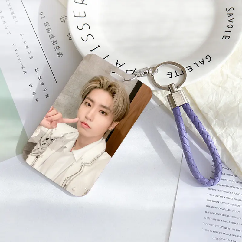 STRAY KIDS CARD HOLDER KEYRING - Swiss K-POPup