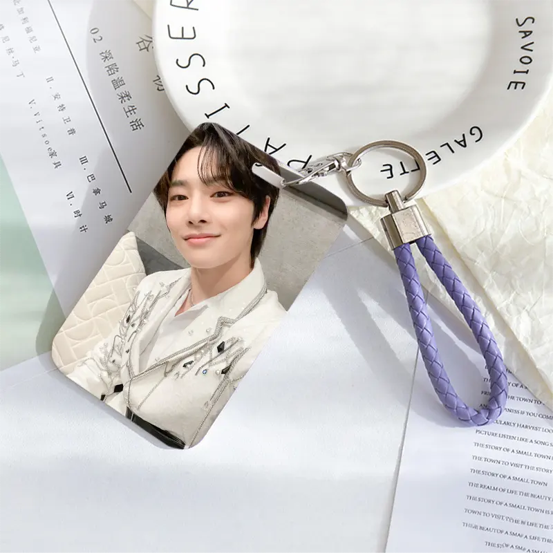 STRAY KIDS CARD HOLDER KEYRING - Swiss K-POPup
