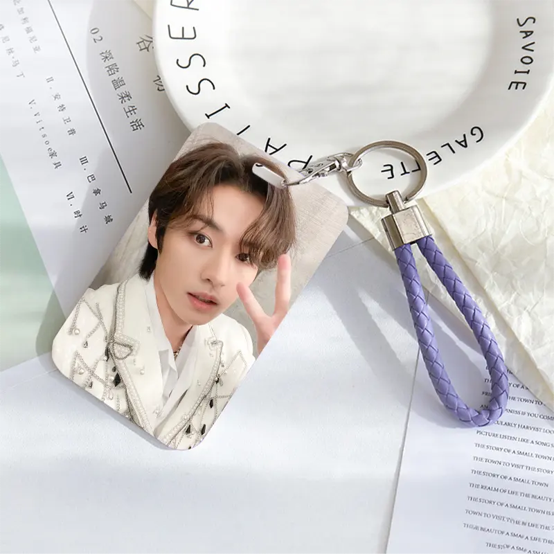 STRAY KIDS CARD HOLDER KEYRING - Swiss K-POPup