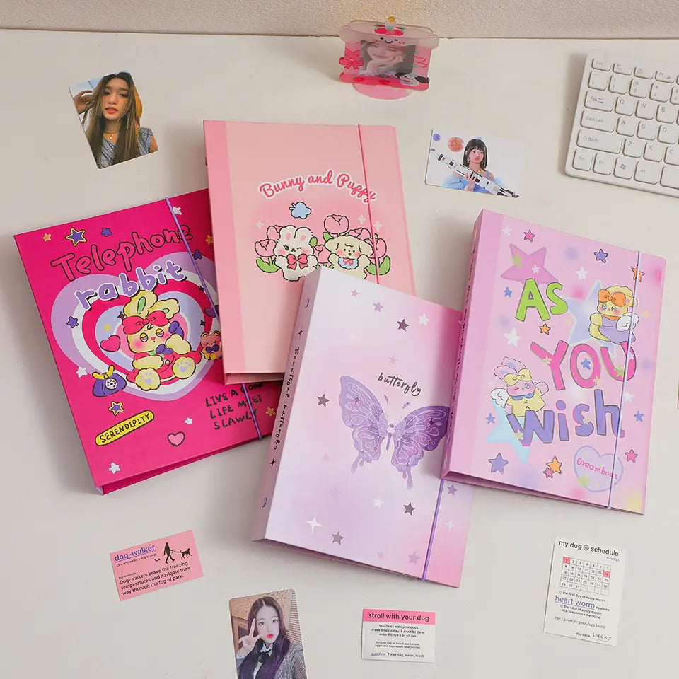 "CUTE" A5 PHOTO CARD BINDER - Swiss K-POPup