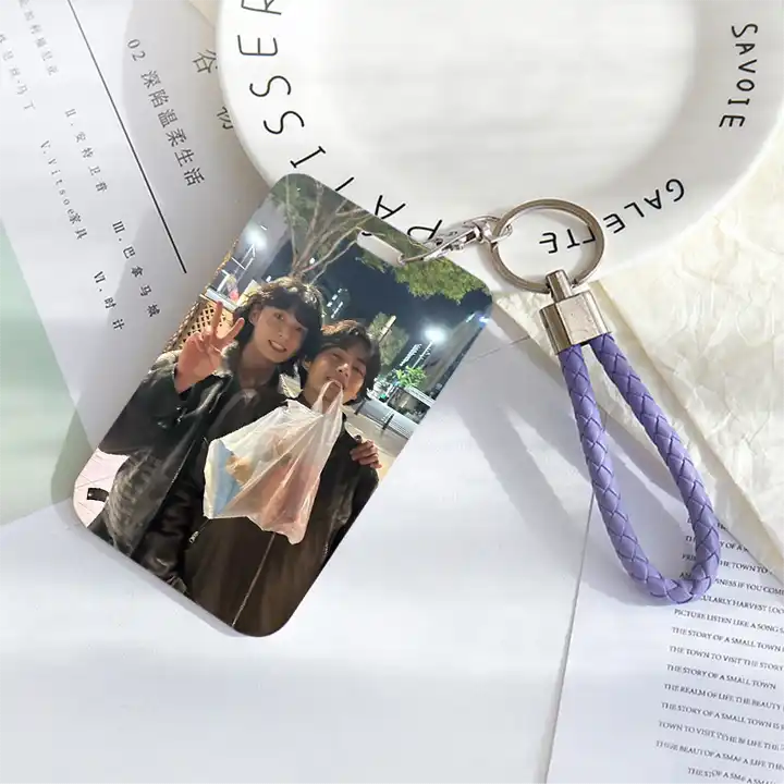 BTS "FRIENDS" PHOTO  CARD HOLDER KEYRING - Swiss K-POPup