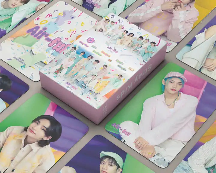 STRAY KIDS - AIR-FUL - LOMOCARDS (55pcs) - Swiss K-POPup
