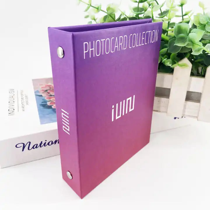 GIRL GROUP - MINI HARD COVER PHOTOCARD BINER  (TWICE, NEWJANS, TWICE, LESSERAFIM, BLACKPINK..) - Swiss K-POPup