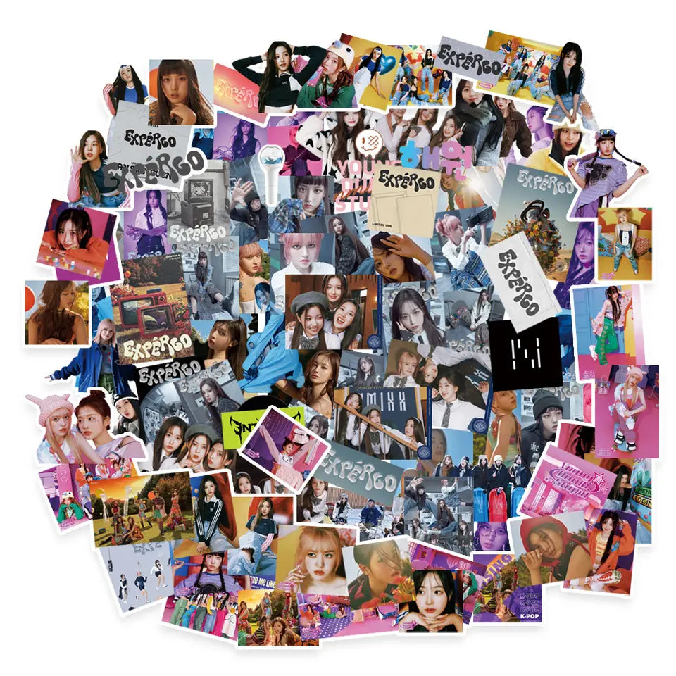 NMIXX - EXPERGO - STICKER SET (100pcs) - Swiss K-POPup