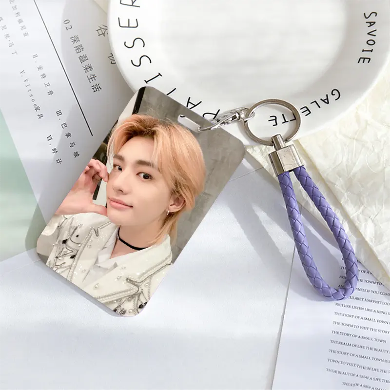STRAY KIDS CARD HOLDER KEYRING - Swiss K-POPup