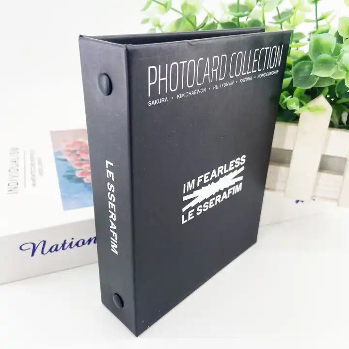 GIRL GROUP - MINI HARD COVER PHOTOCARD BINER  (TWICE, NEWJANS, TWICE, LESSERAFIM, BLACKPINK..) - Swiss K-POPup