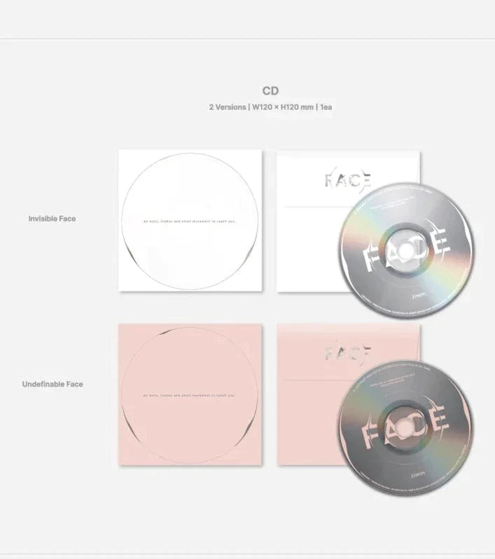 [PRE-ORDER] BTS JIMIN - FACE 1ST SOLO ALBUM (SET) - Swiss K-POPup